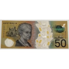 AUSTRALIA 2018 . FIFTY 50 DOLLARS BANKNOTE . LOWE/FRASER . FIRST PREFIX AA